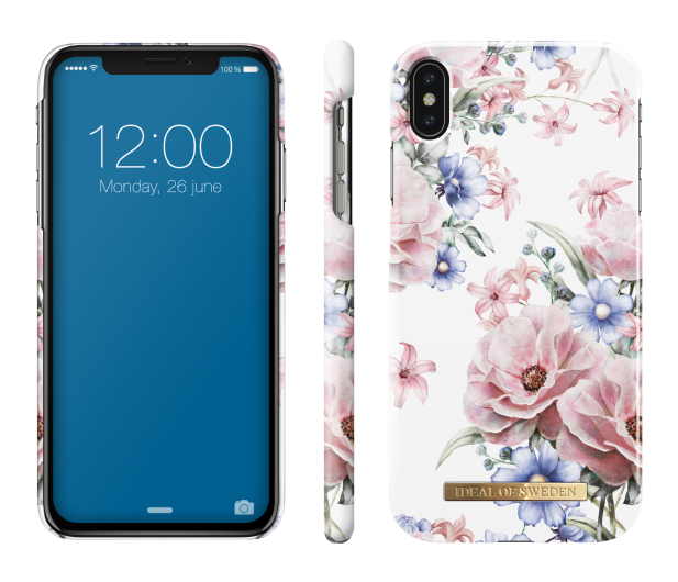 Etui Fashion Case do iPhone XS Max kwiatowe - 1390702 - zdjęcie 2